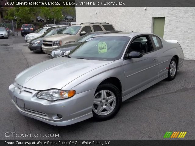2003 Chevrolet Monte Carlo SS in Galaxy Silver Metallic