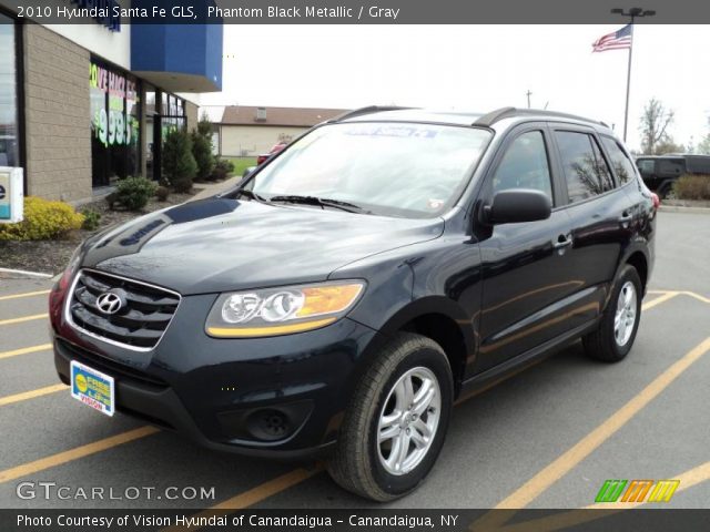 2010 Hyundai Santa Fe GLS in Phantom Black Metallic