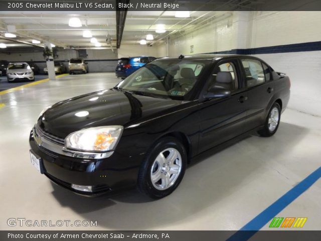 2005 Chevrolet Malibu LT V6 Sedan in Black