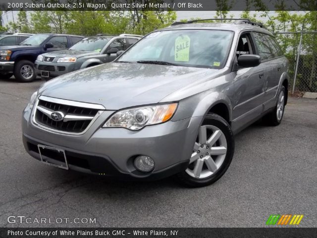 2008 Subaru Outback 2.5i Wagon in Quartz Silver Metallic