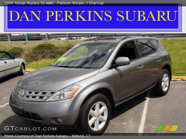 2005 Nissan Murano SE AWD in Platinum Metallic