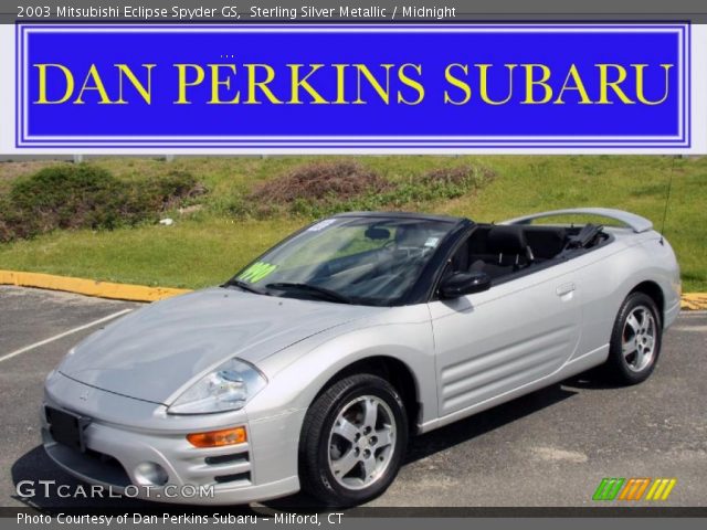 2003 Mitsubishi Eclipse Spyder GS in Sterling Silver Metallic