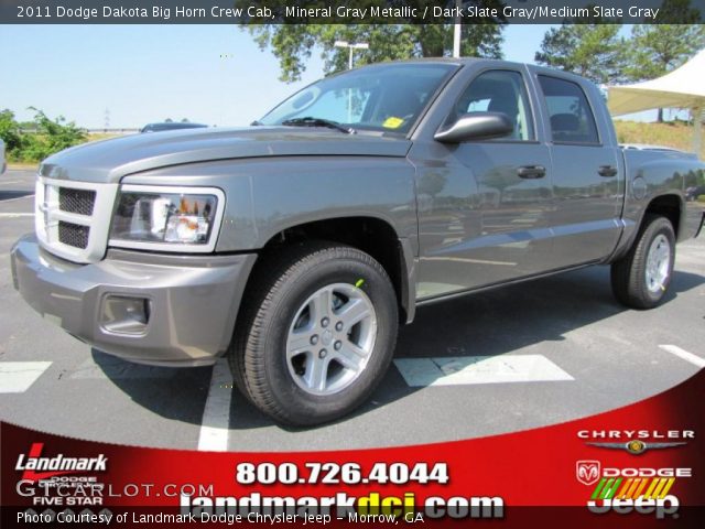2011 Dodge Dakota Big Horn Crew Cab in Mineral Gray Metallic