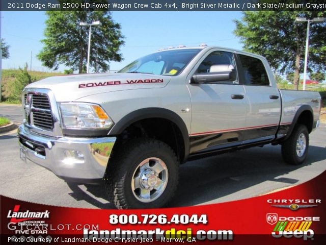 2011 Dodge Ram 2500 HD Power Wagon Crew Cab 4x4 in Bright Silver Metallic