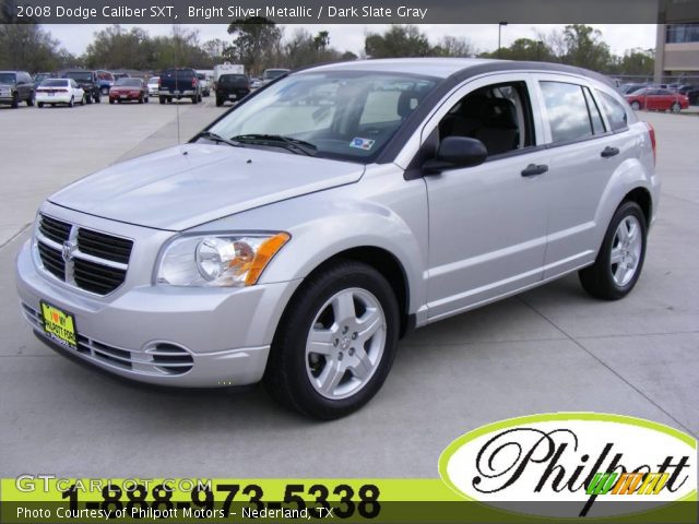2008 Dodge Caliber SXT in Bright Silver Metallic
