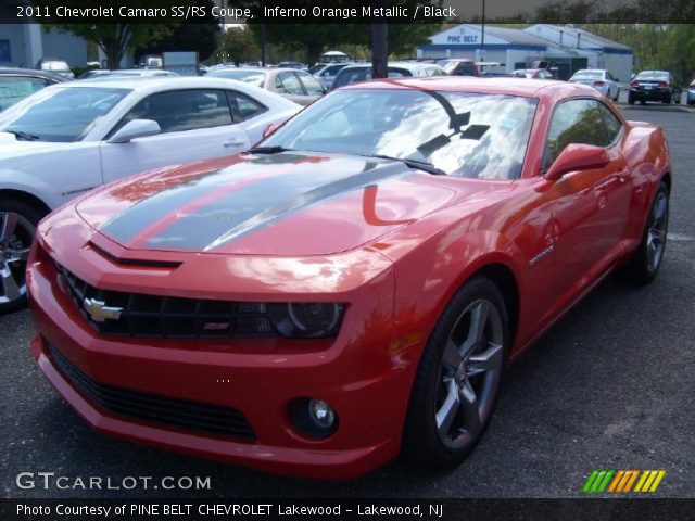 2011 Chevrolet Camaro SS/RS Coupe in Inferno Orange Metallic