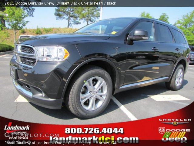 2011 Dodge Durango Crew in Brilliant Black Crystal Pearl