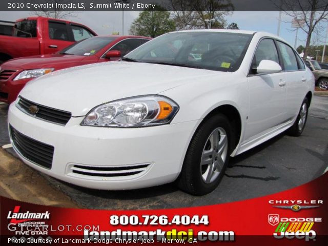 2010 Chevrolet Impala LS in Summit White