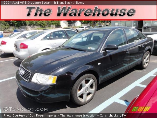 2004 Audi A6 3.0 quattro Sedan in Brilliant Black