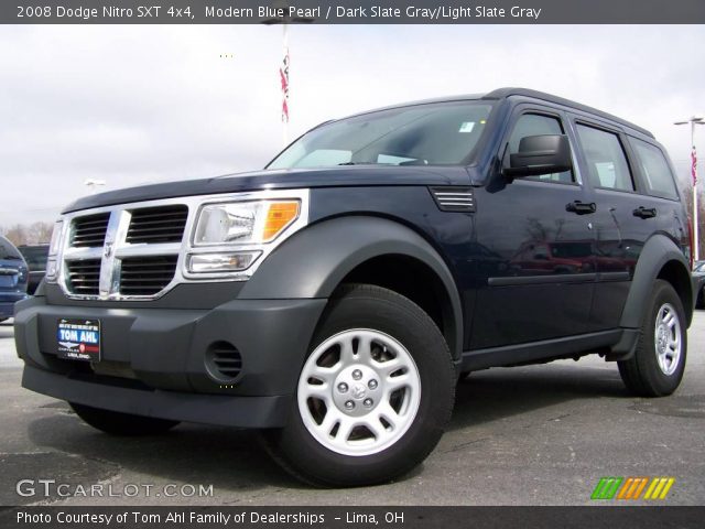 2008 Dodge Nitro SXT 4x4 in Modern Blue Pearl