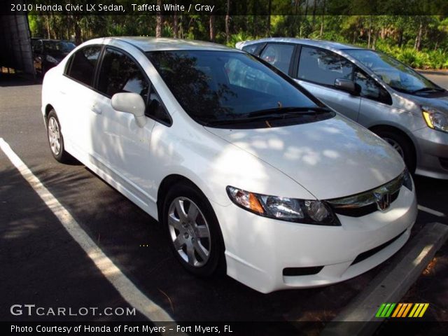 2010 Honda Civic LX Sedan in Taffeta White