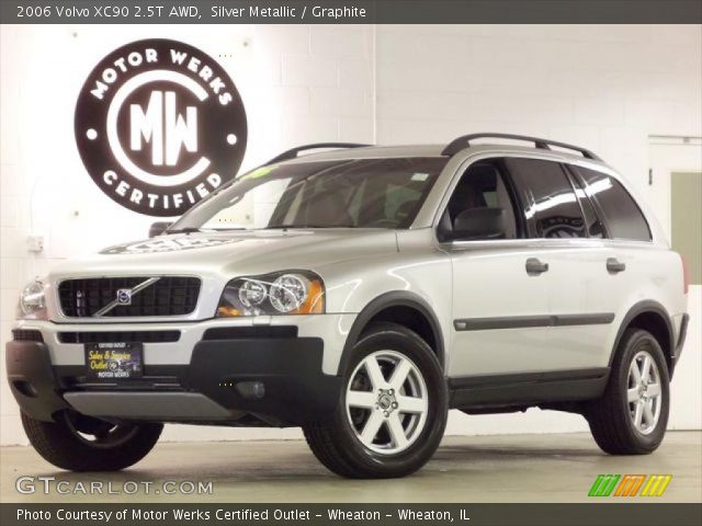 2006 Volvo XC90 2.5T AWD in Silver Metallic