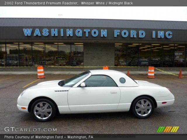 2002 Ford Thunderbird Premium Roadster in Whisper White