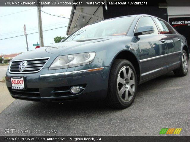 2004 Volkswagen Phaeton V8 4Motion Sedan in Waterworld Pearlescent