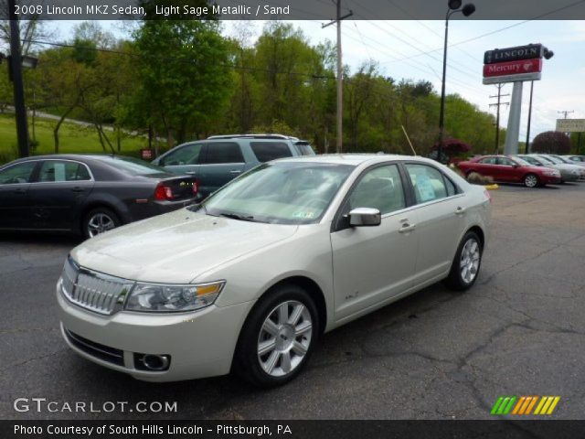2008 Lincoln MKZ Sedan in Light Sage Metallic