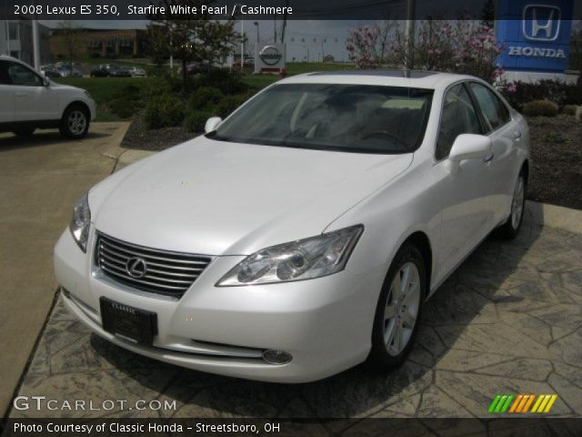 2008 Lexus ES 350 in Starfire White Pearl