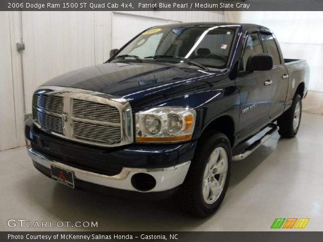 2006 Dodge Ram 1500 ST Quad Cab 4x4 in Patriot Blue Pearl