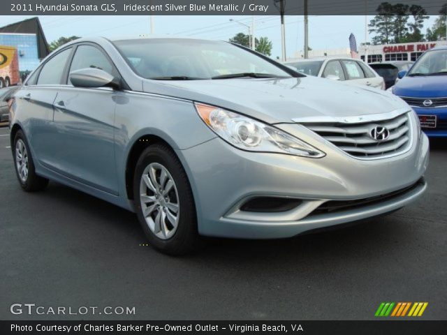 2011 Hyundai Sonata GLS in Iridescent Silver Blue Metallic