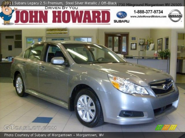 2011 Subaru Legacy 2.5i Premium in Steel Silver Metallic
