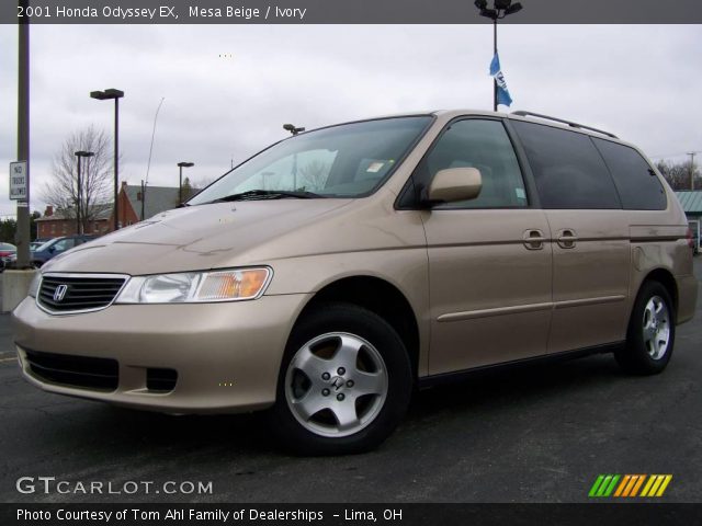 2001 Honda Odyssey EX in Mesa Beige