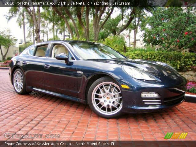2010 Porsche Panamera 4S in Dark Blue Metallic