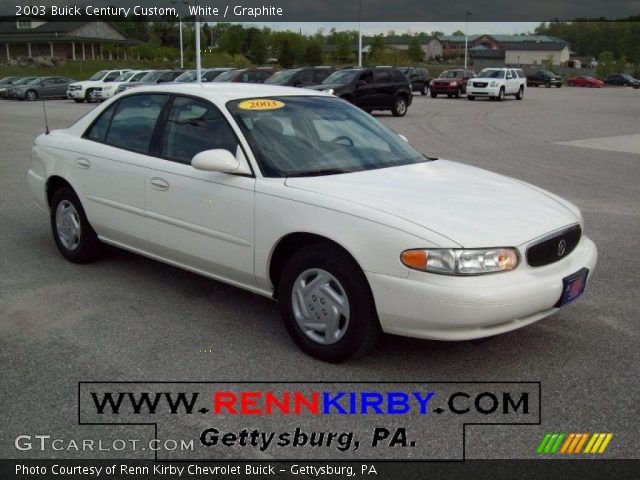 2003 Buick Century Custom in White