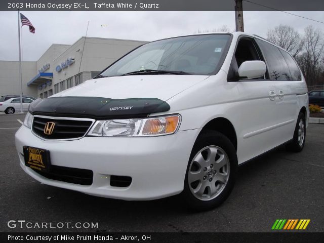 2003 Honda Odyssey EX-L in Taffeta White