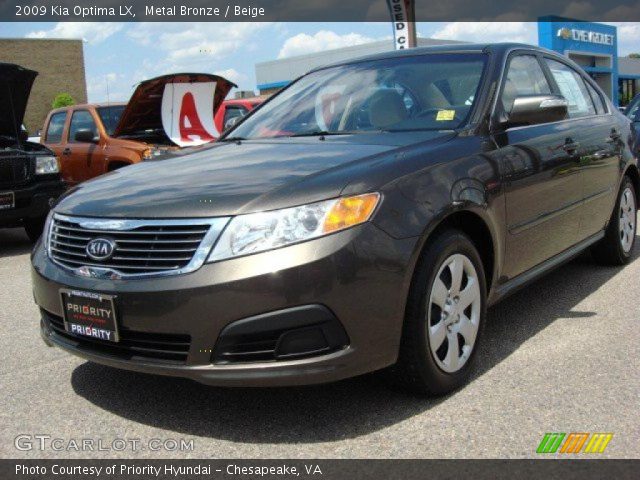 2009 Kia Optima LX in Metal Bronze