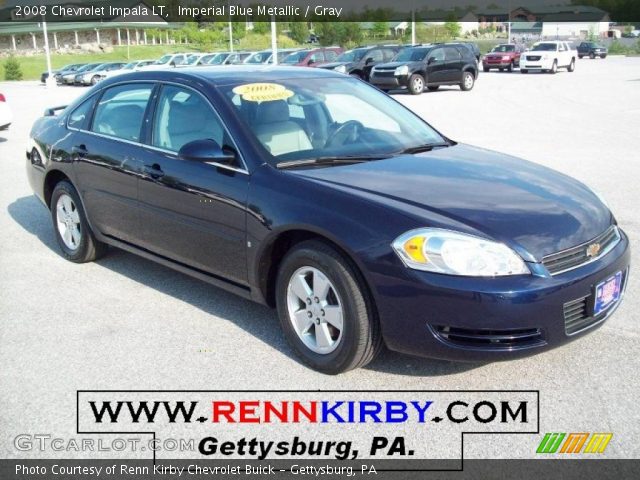 2008 Chevrolet Impala LT in Imperial Blue Metallic