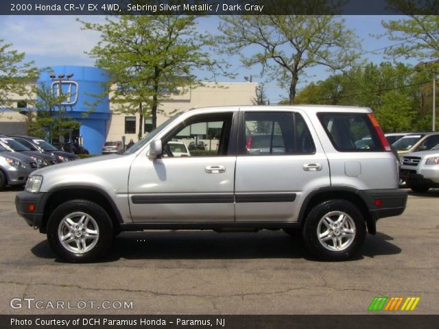 2000 Honda CR-V EX 4WD in Sebring Silver Metallic