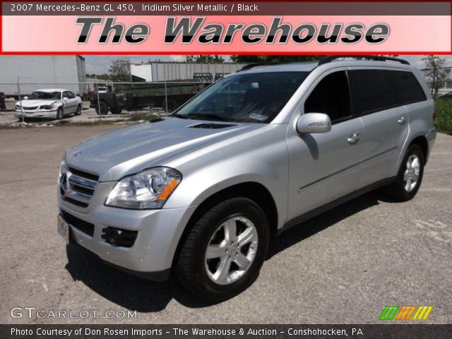 2007 Mercedes-Benz GL 450 in Iridium Silver Metallic
