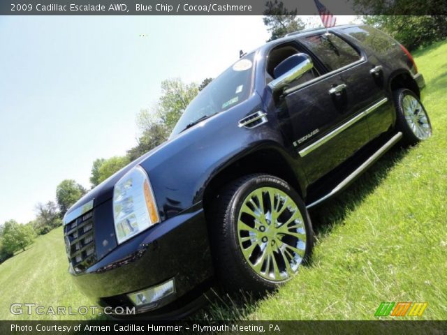 2009 Cadillac Escalade AWD in Blue Chip