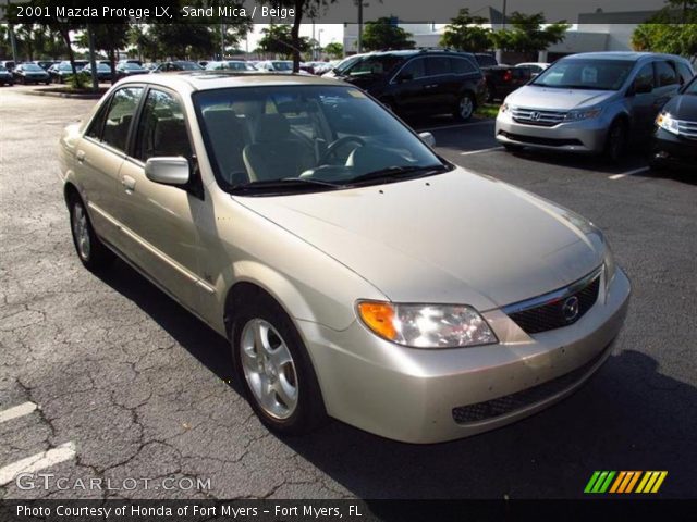 Sand Mica 2001 Mazda Protege Lx Beige Interior