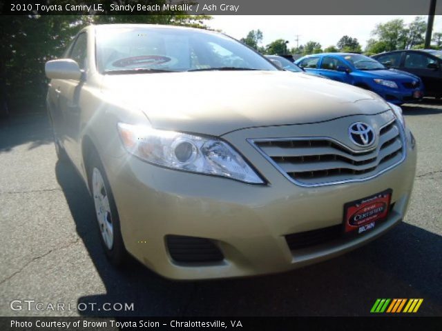 2010 Toyota Camry LE in Sandy Beach Metallic