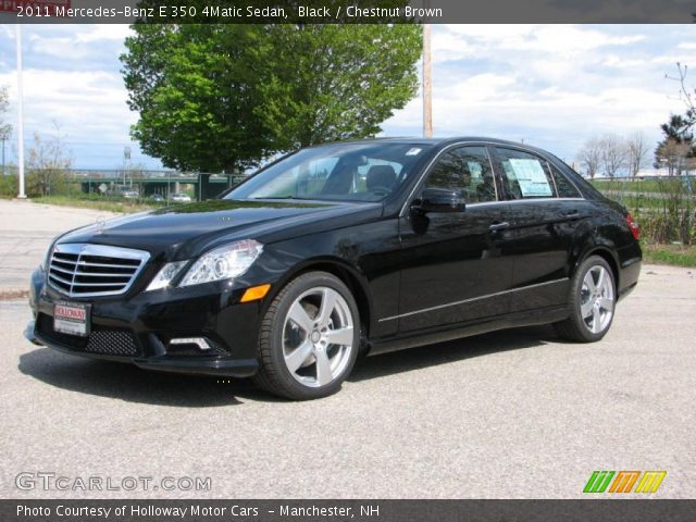 2011 Mercedes-Benz E 350 4Matic Sedan in Black