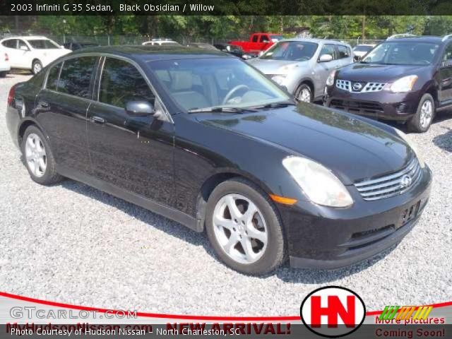 2003 Infiniti G 35 Sedan in Black Obsidian