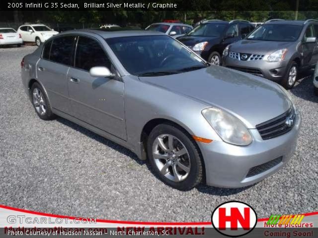 2005 Infiniti G 35 Sedan in Brilliant Silver Metallic