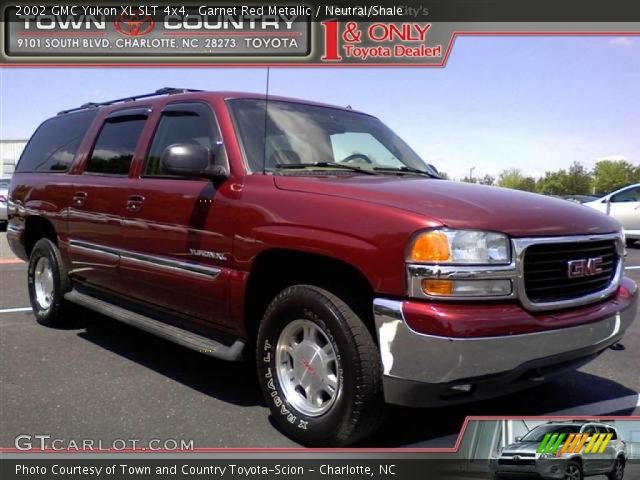 2002 GMC Yukon XL SLT 4x4 in Garnet Red Metallic