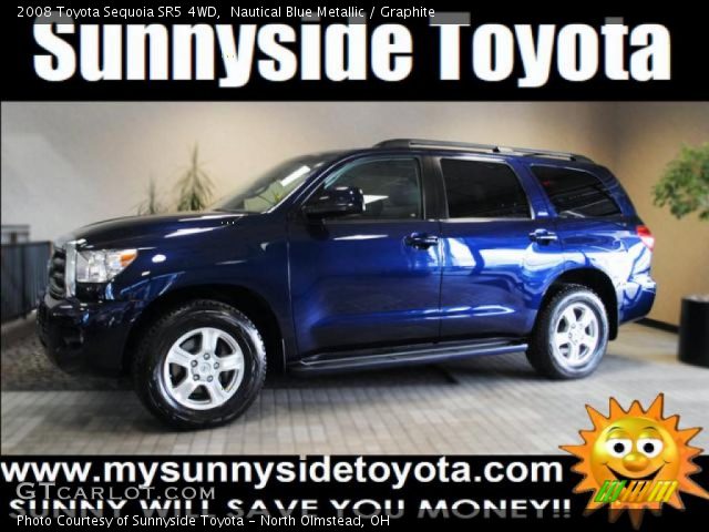 2008 Toyota Sequoia SR5 4WD in Nautical Blue Metallic