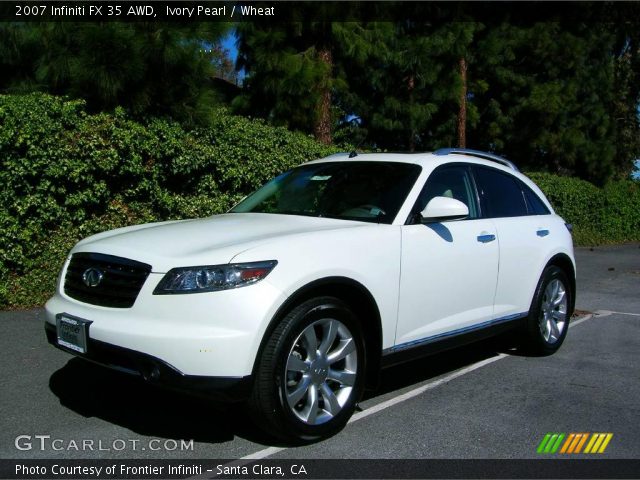 2007 Infiniti FX 35 AWD in Ivory Pearl