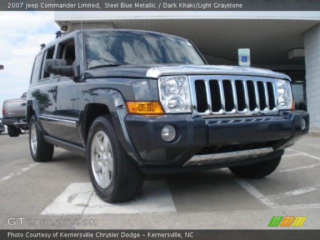 2007 Jeep Commander Limited in Steel Blue Metallic