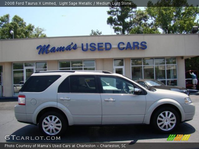 2008 Ford Taurus X Limited in Light Sage Metallic