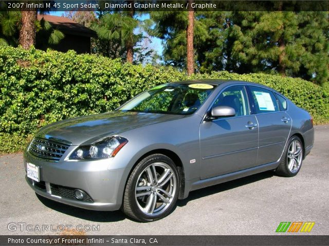 2007 Infiniti M 45 Sport Sedan in Diamond Graphite Metallic