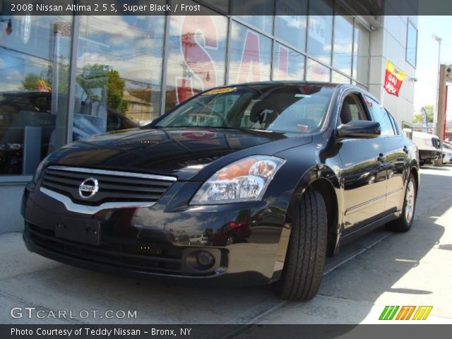 2008 Nissan Altima 2.5 S in Super Black