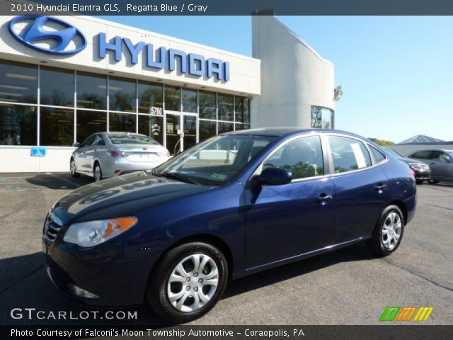 2010 Hyundai Elantra GLS in Regatta Blue