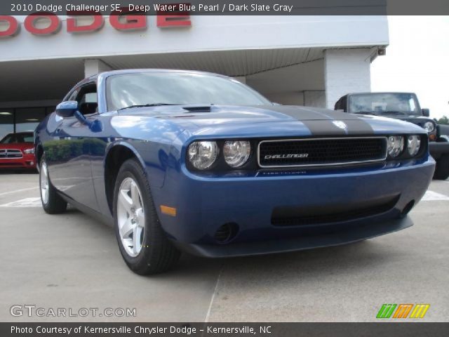 2010 Dodge Challenger SE in Deep Water Blue Pearl