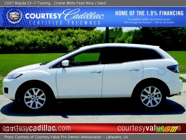 2007 Mazda CX-7 Touring in Crystal White Pearl Mica