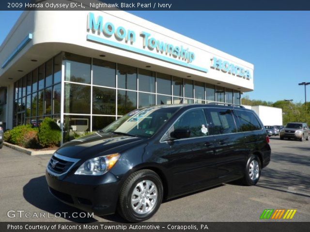 2009 Honda Odyssey EX-L in Nighthawk Black Pearl