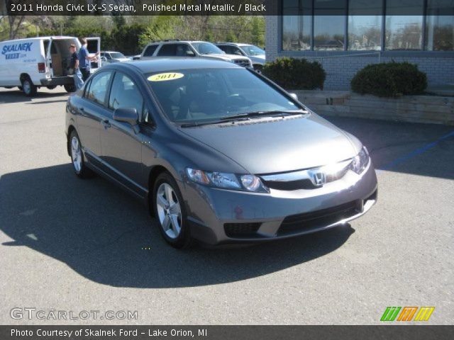 2011 Honda Civic LX-S Sedan in Polished Metal Metallic