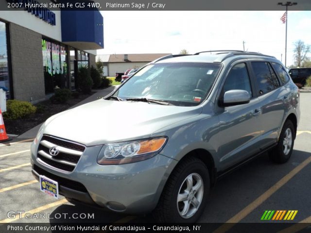 2007 Hyundai Santa Fe GLS 4WD in Platinum Sage